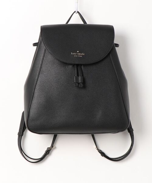 Kate Spade レナ ペブルドレザー ラージフラップバックパック Kate Spade New York Lena Flap Backpack | Brixton Baker