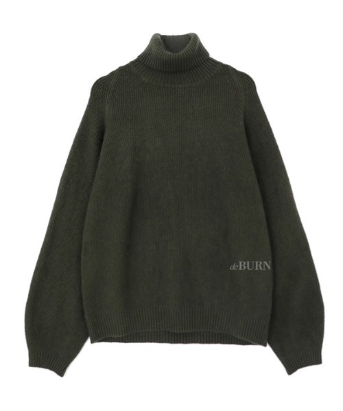 deBURN（デバーン）の「【deBURN 】ワッフルタートルネックニット / waffle turtle neck_KN（ニット/セーター・レディース・ライトベージュ/カーキ/ブラウン/アイボリー/ライトグレー/ブラック・FREE）」の6枚目の写真