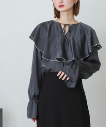 SENSE OF PLACE by URBAN RESEARCH | フリルカラーブラウス(シャツ/ブラウス)