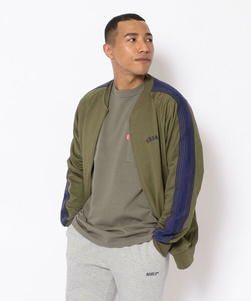 AVIREX アヴィレックス トラックジャケット& パンツ　ジャージセットアップ AVIREX ジャージ 「CROSSOVER」TRACK JACKET / トラック