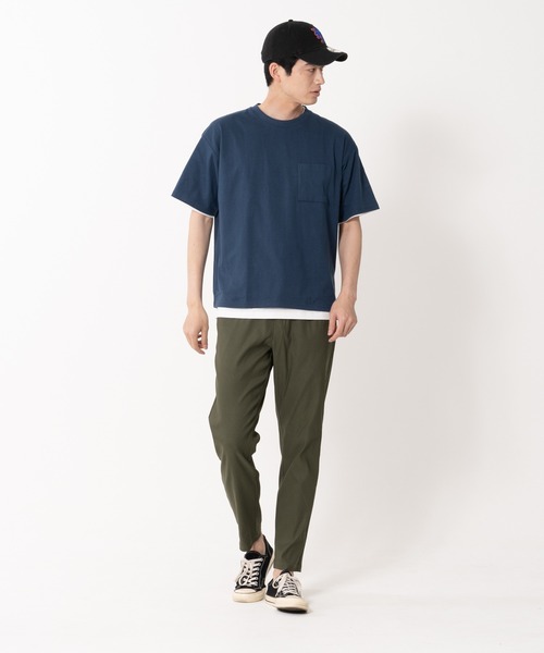 Blue Standard （ブルースタンダード）の「【BLUE STANDARD/ブルースタンダード】伸縮自在ストレッチ　接触冷感　のびのび快適イージーパンツ（その他パンツ・メンズ・グレー/ダークベージュ/カーキ/ブラック/ネイビー・LARGE/X-LARGE/MEDIUM）」の15枚目の写真