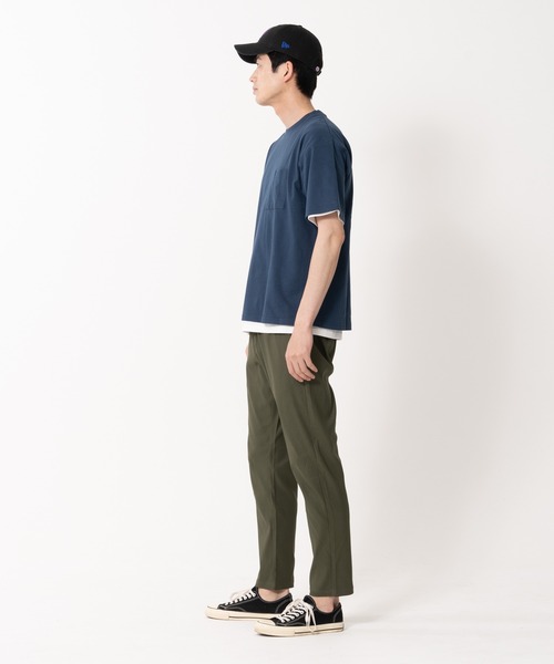 Blue Standard （ブルースタンダード）の「【BLUE STANDARD/ブルースタンダード】伸縮自在ストレッチ　接触冷感　のびのび快適イージーパンツ（その他パンツ・メンズ・グレー/ダークベージュ/カーキ/ブラック/ネイビー・LARGE/X-LARGE/MEDIUM）」の16枚目の写真