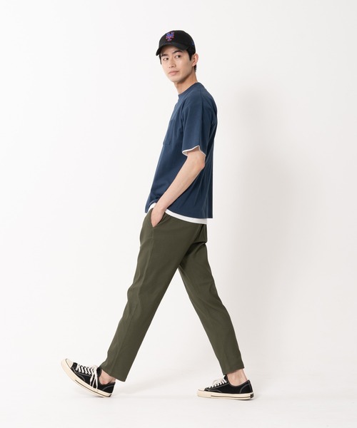 Blue Standard （ブルースタンダード）の「【BLUE STANDARD/ブルースタンダード】伸縮自在ストレッチ　接触冷感　のびのび快適イージーパンツ（その他パンツ・メンズ・グレー/ダークベージュ/カーキ/ブラック/ネイビー・LARGE/X-LARGE/MEDIUM）」の17枚目の写真