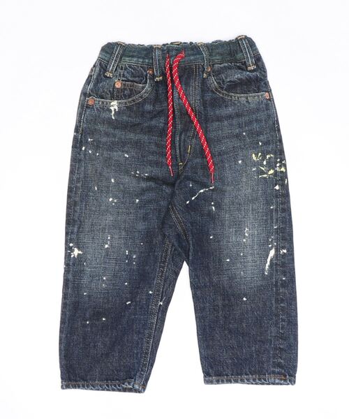 【一部予約販売】 ネイビー 12oz HOMEMADEデニム イージー パンツ 【一部予約販売】 ネイビー 12oz HOMEMADEデニム イージー パンツ