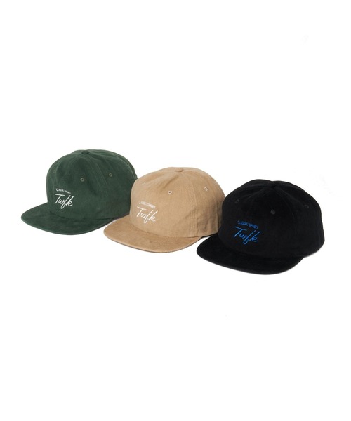 24karats（トゥウェンティーフォーカラッツ）の「TWFK Sport Corduroy Cap（キャップ・メンズ・ベージュ/グリーン/ブラック・FREE）」の10枚目の写真