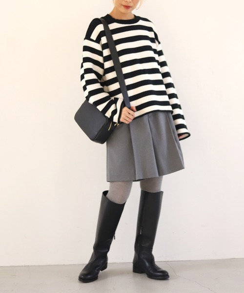 SLOBE IENA（スローブイエナ）の「《追加》【MARCO BIANCHINI/マルコ・ビアンキーニ 】2WAYショルダーバッグ◆（ショルダーバッグ・レディース・ブラック/ナチュラル/グリーン・FREE）」の4枚目の写真