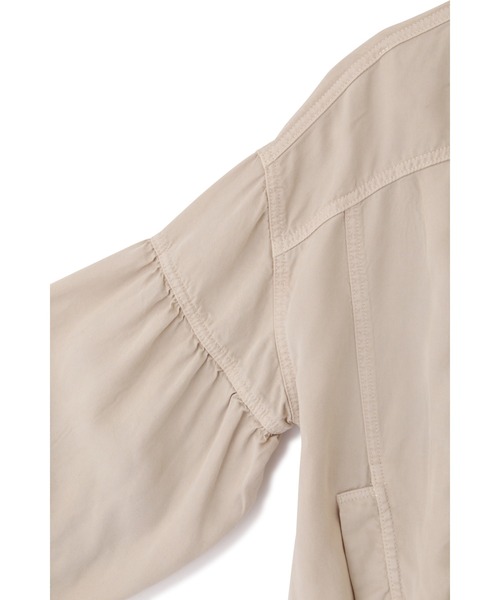 JILL STUART（ジルスチュアート）の「◆ロンダブルゾン（ブルゾン・レディース・ベージュ/ブルー・SMALL/MEDIUM）」の14枚目の写真