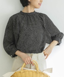 URBAN RESEARCH | ランダムドットボリュームスリーブブラウス(シャツ/ブラウス)