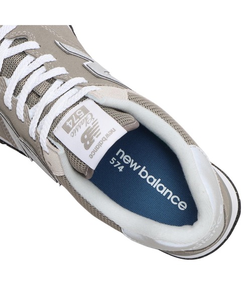 NEW BALANCE(ニューバランス)の「New Balance ニューバランス ML574EVG(D) ML574 ML574EVG GRAY(EVG)(スニーカー・メンズ・グレー・22.5cm/23.5cm/24.5cm/25.5cm/26.5cm/27.5cm/28.5cm/30.0cm/23.0cm/24.0cm/25.0cm/26.0cm/27.0cm/28.0cm/29.0cm/22.0cm)」の9枚目の写真
