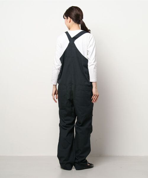 Snow Peak(スノーピーク)の「【Snowpeak】TAKIBI L Ripstop OA(サロペット/オーバーオール・レディース・ブラック・SMALL/MEDIUM)」の3枚目の写真
