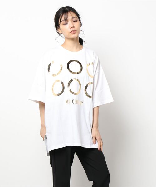 gomme（ゴム）の「24/-天竺　サイドスリットＴ（Tシャツ/カットソー・レディース・ホワイト/ブラック/ベージュ/トップグレー・MEDIUM）」の20枚目の写真