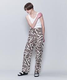 6 | ＜6(ROKU)＞JACQUARD PANTS/パンツ(その他パンツ)