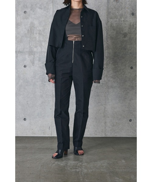 完売品【LA PEAU DE GEM 】ハイウエストデニム40サイズ high waist straight denim pants – LA PEAU DE GEM