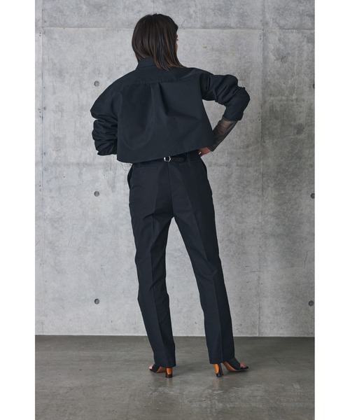 完売品【LA PEAU DE GEM 】ハイウエストデニム40サイズ high waist straight denim pants – LA PEAU DE GEM