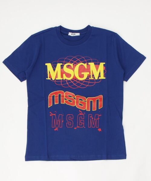 MSGM(エムエスジーエム)の「MSGM(エムエスジーエム)Kids & Junior プリント半袖Tシャツ(Tシャツ/カットソー・キッズ・ブラック/ロイヤルブルー/ホワイト・12Y/14Y/4Y/10Y)」の17枚目の写真