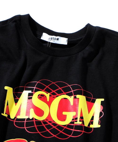 MSGM(エムエスジーエム)の「MSGM(エムエスジーエム)Kids & Junior プリント半袖Tシャツ(Tシャツ/カットソー・キッズ・ブラック/ロイヤルブルー/ホワイト・12Y/14Y/4Y/10Y)」の6枚目の写真