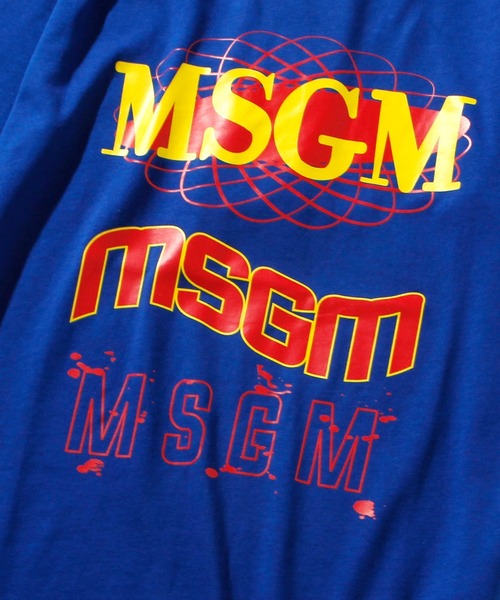 MSGM(エムエスジーエム)の「MSGM(エムエスジーエム)Kids & Junior プリント半袖Tシャツ(Tシャツ/カットソー・キッズ・ブラック/ロイヤルブルー/ホワイト・12Y/14Y/4Y/10Y)」の13枚目の写真