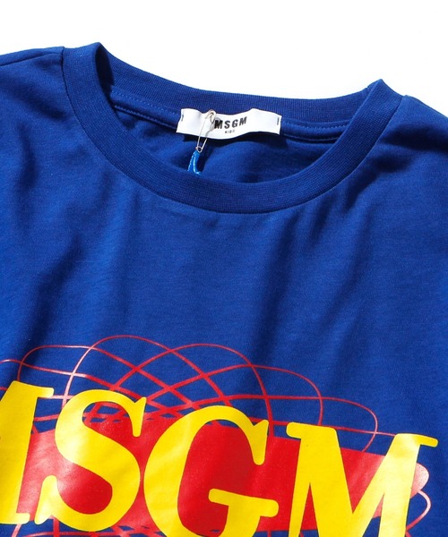 MSGM(エムエスジーエム)の「MSGM(エムエスジーエム)Kids & Junior プリント半袖Tシャツ(Tシャツ/カットソー・キッズ・ブラック/ロイヤルブルー/ホワイト・12Y/14Y/4Y/10Y)」の14枚目の写真