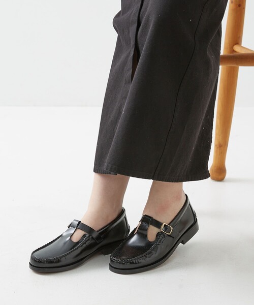 Firsthand（ファーストハンド）の「Firsthand/ファーストハンド ARTESANOS / アルテサノス　Tストラップローファー（ローファー・レディース・ホワイト/ブラック・38/37/36）」の14枚目の写真