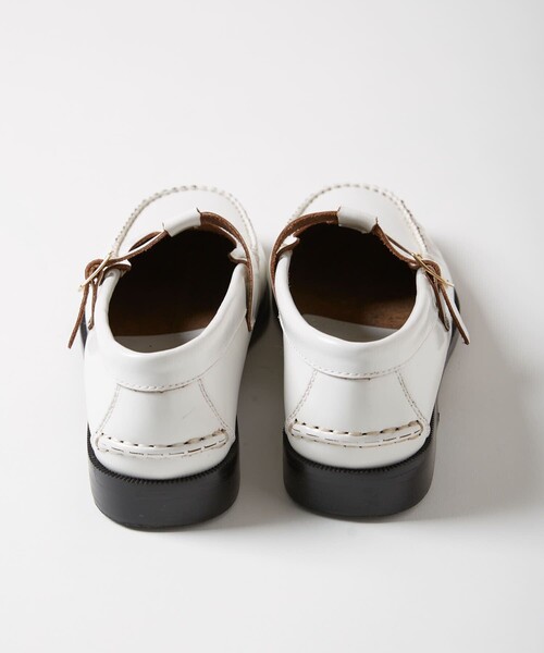 Firsthand（ファーストハンド）の「Firsthand/ファーストハンド ARTESANOS / アルテサノス　Tストラップローファー（ローファー・レディース・ホワイト/ブラック・38/37/36）」の17枚目の写真