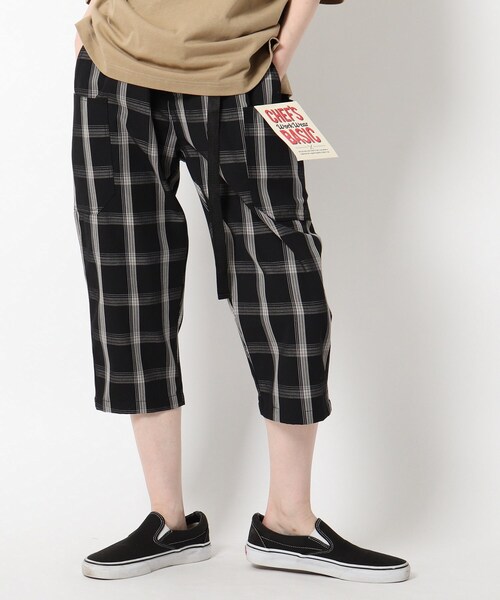 BASECONTROL（ベースコントロール）の「◆ストレッチジョガー 七分丈 クロップドパンツ（その他パンツ・レディース・ライトブルー/ブラック/ベージュ/ネイビー/カーキ/アイボリー/ブラック系1/ブラック系2/ネイビー系/ブルー系/ブルー系6・99）」の3枚目の写真