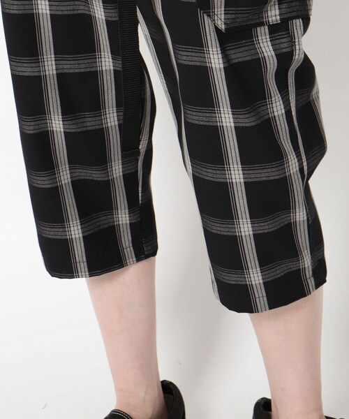 BASECONTROL（ベースコントロール）の「◆ストレッチジョガー 七分丈 クロップドパンツ（その他パンツ・レディース・ライトブルー/ブラック/ベージュ/ネイビー/カーキ/アイボリー/ブラック系1/ブラック系2/ネイビー系/ブルー系/ブルー系6・99）」の12枚目の写真