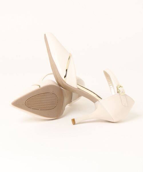 NOFALL（ノーフォール）の「ポインテッドトゥセパレートピンヒールパンプス（パンプス・レディース・アイボリー/ブラック系その他/ベージュ系その他2/シルバー系その他2/ブラック系その他2/パイソン・SS/L/M/LL/S/3L）」の22枚目の写真