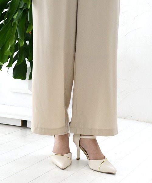 NOFALL（ノーフォール）の「ポインテッドトゥセパレートピンヒールパンプス（パンプス・レディース・アイボリー/ブラック系その他/ベージュ系その他2/シルバー系その他2/ブラック系その他2/パイソン・SS/L/M/LL/S/3L）」の19枚目の写真