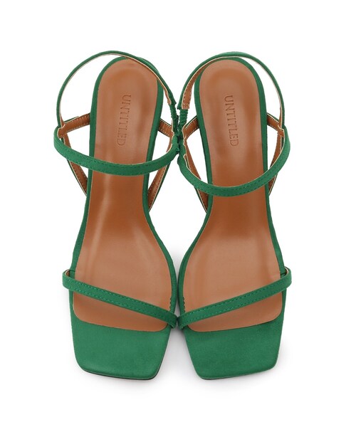 UNTITLED（アンタイトル）の「◆【STORY掲載】ストリングサンダル（サンダル・レディース・グリーン/ブラック/ナチュラル・25/35/45）」の6枚目の写真