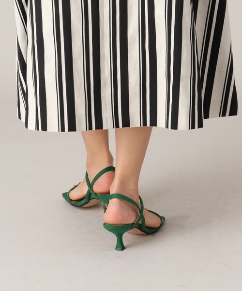 UNTITLED（アンタイトル）の「◆【STORY掲載】ストリングサンダル（サンダル・レディース・グリーン/ブラック/ナチュラル・25/35/45）」の4枚目の写真