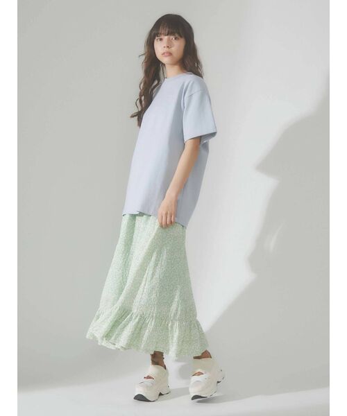 merry jenny（メリージェニー）の「flowerフレアスカート（スカート・レディース・ピンク/イエロー/グリーン・FREE）」の11枚目の写真