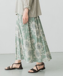 かぐれ | フラワープリントフレアスカート(スカート)