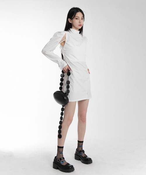 FOLLOWIN（フォロウィン）の「3WAYラウンドショルダーバッグ（ショルダーバッグ・レディース・ブラック・ONE SIZE）」の15枚目の写真