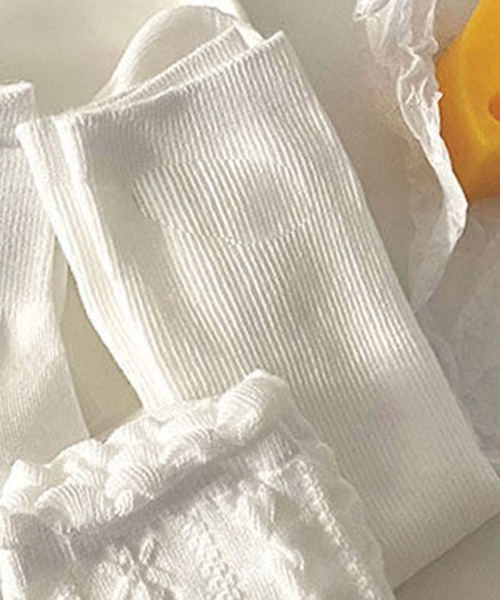 EPICKS（エピックス）の「ホワイトアソートレディースソックス ショート 白ソックス靴下（ソックス/靴下・レディース・その他1/その他2/その他3/その他4/その他5/その他6・23cm～25cm）」の4枚目の写真