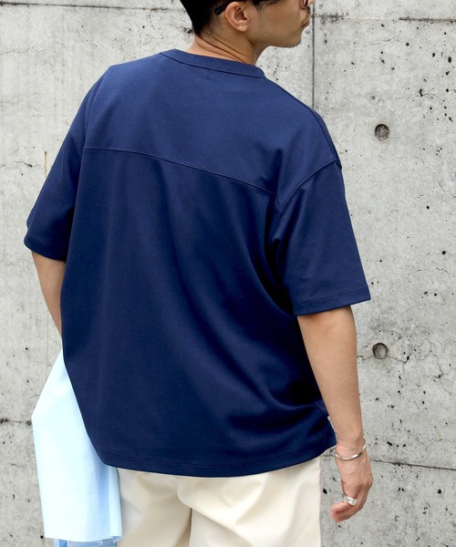 BACK NUMBER（バックナンバー）の「【BACK NUMBER】速乾切替Ｔシャツ / 吸水速乾（Tシャツ/カットソー・メンズ・ネイビー/グリーン/ライトベージュ・XL/L/M/S）」の10枚目の写真