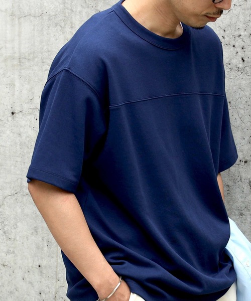 BACK NUMBER（バックナンバー）の「【BACK NUMBER】速乾切替Ｔシャツ / 吸水速乾（Tシャツ/カットソー・メンズ・ネイビー/グリーン/ライトベージュ・XL/L/M/S）」の14枚目の写真