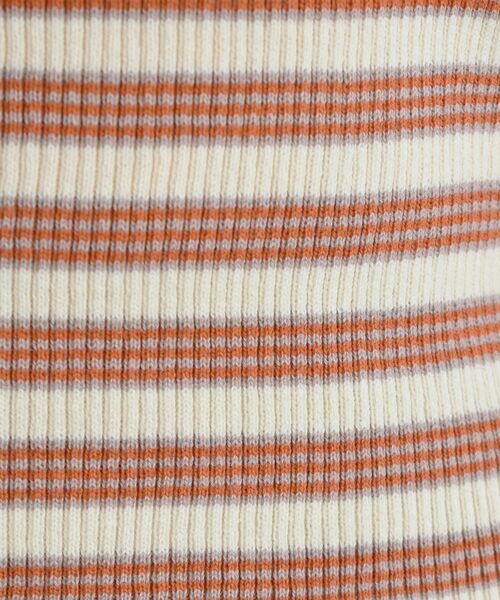 RETRO GIRL（レトロガール）の「マルチボーダーニットキャミ（キャミソール・レディース・ホワイト系その他/ブルー系その他/オレンジ系その他・FREE）」の11枚目の写真