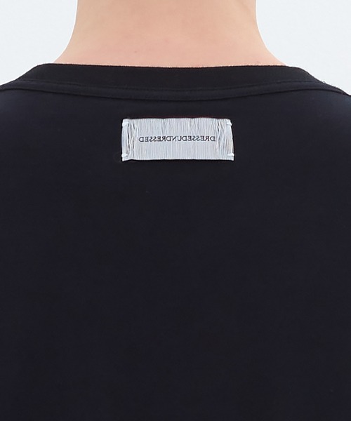 DRESSEDUNDRESSED(ドレスドアンドレスド)の「Inside Out Long Sleeve T-Shirt(Tシャツ/カットソー・メンズ・ブラック/ホワイト・2/4/3)」の6枚目の写真