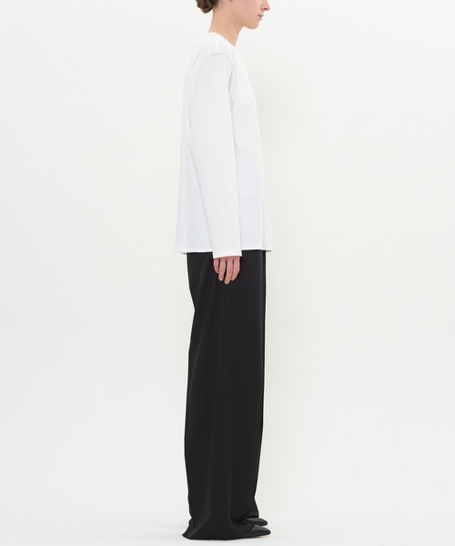 DRESSEDUNDRESSED(ドレスドアンドレスド)の「Inside Out Long Sleeve T-Shirt(Tシャツ/カットソー・メンズ・ブラック/ホワイト・2/4/3)」の8枚目の写真