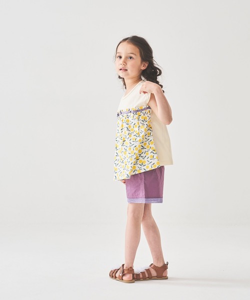 ACOBA(ACOBA)の「ストレッチパンツ(その他パンツ・キッズ・ベージュ/パープル・100/120/110/130)」の11枚目の写真