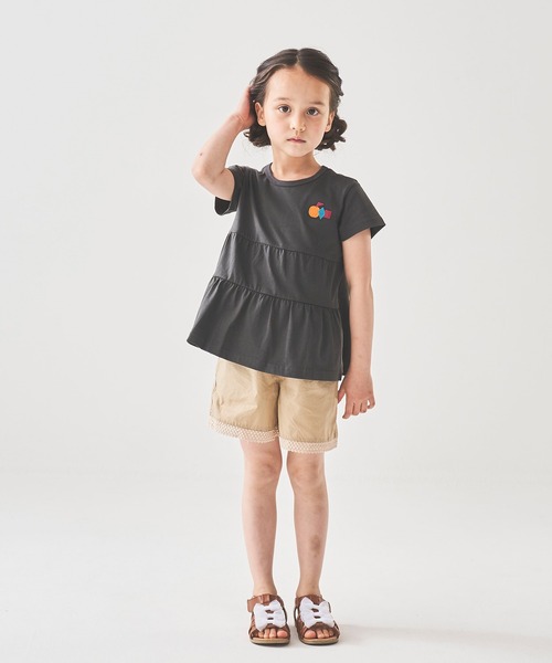 ACOBA(ACOBA)の「ストレッチパンツ(その他パンツ・キッズ・ベージュ/パープル・100/120/110/130)」の12枚目の写真