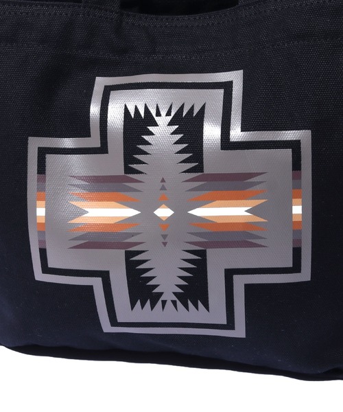 PENDLETON(ペンドルトン)の「PENDLETON / ペンドルトン CANVAS TOTE トートバック ハンドバッグ 2WAY(トートバッグ・メンズ・ブラック/オフホワイト・ONE SIZE)」の7枚目の写真