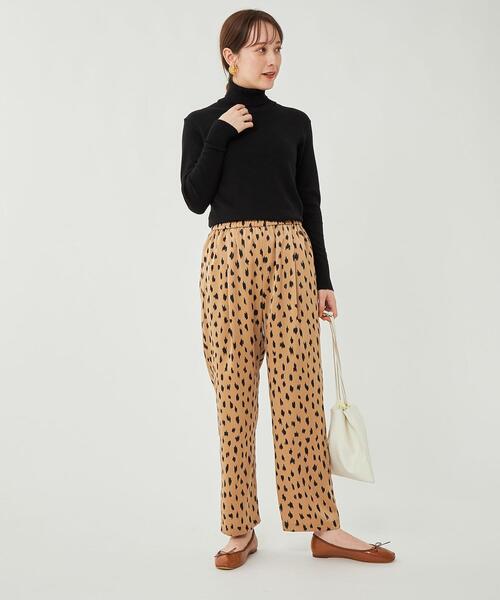 gicipi（ジチピ）の「＜gicipi＞ANANAS タートルネック プルオーバー カットソー（Tシャツ/カットソー・レディース・ホワイト/ブラック/ベージュ・FREE）」の15枚目の写真