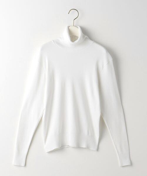 gicipi（ジチピ）の「＜gicipi＞ANANAS タートルネック プルオーバー カットソー（Tシャツ/カットソー・レディース・ホワイト/ブラック/ベージュ・FREE）」の22枚目の写真