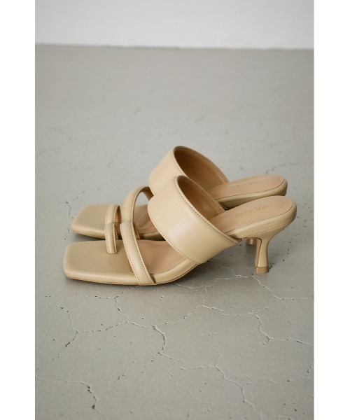 AZUL by moussy（アズールバイマウジー）の「CUSHION BELT SANDALS/クッションベルトサンダル（サンダル・レディース・ブラック/ブルー/ベージュ・LARGE/MEDIUM/SMALL）」の12枚目の写真