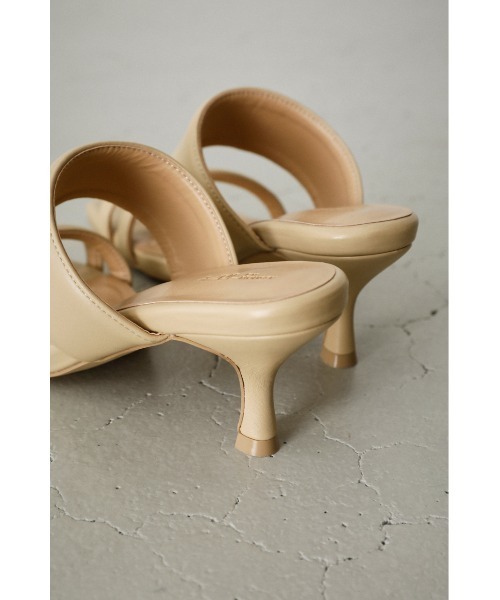 AZUL by moussy（アズールバイマウジー）の「CUSHION BELT SANDALS/クッションベルトサンダル（サンダル・レディース・ブラック/ブルー/ベージュ・LARGE/MEDIUM/SMALL）」の16枚目の写真