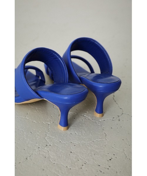 AZUL by moussy（アズールバイマウジー）の「CUSHION BELT SANDALS/クッションベルトサンダル（サンダル・レディース・ブラック/ブルー/ベージュ・LARGE/MEDIUM/SMALL）」の22枚目の写真