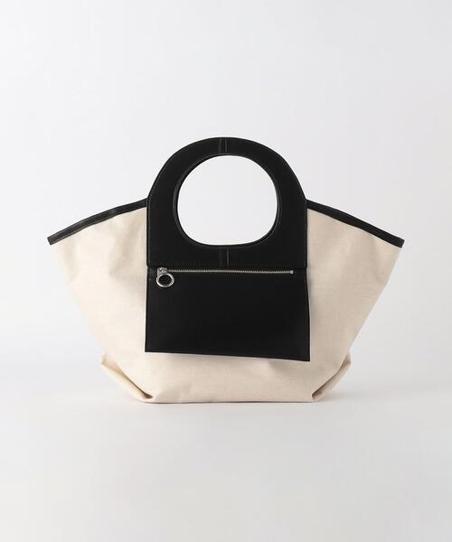 Anti-Forme Design(アンチフォルムデザイン)の「<ANTI FORME DESIGN>サークル ハンドル トート(トートバッグ・レディース・ナチュラル/イエロー・FREE)」の5枚目の写真