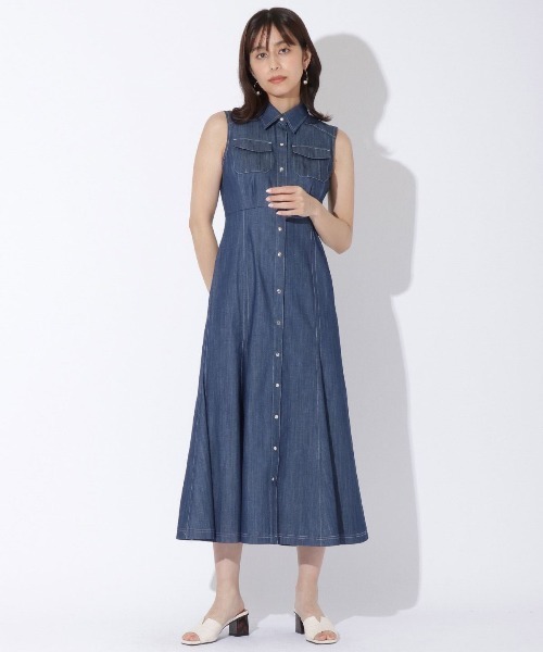 AND COUTURE（アンドクチュール）の「デニムノースリロング