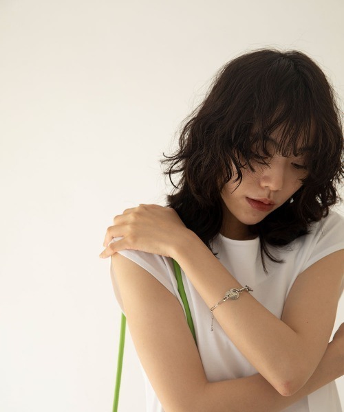 marjour（マージュール）の「[NICKEL FREE]PLATE BRECELET（ブレスレット・レディース・シルバー・FREE）」の9枚目の写真